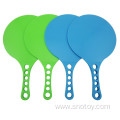 Customized Logo Printed plastic beach racket set